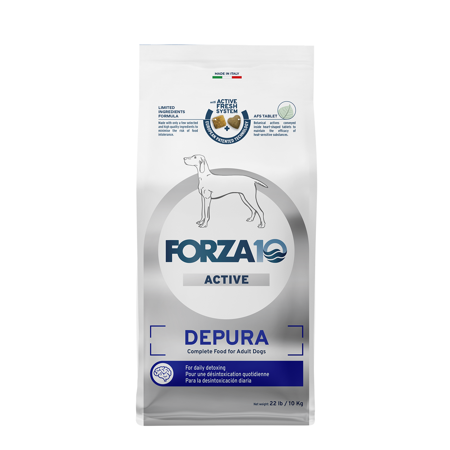 Forza10 Nutraceutic Active Depura Fish Diet Dry Dog Food