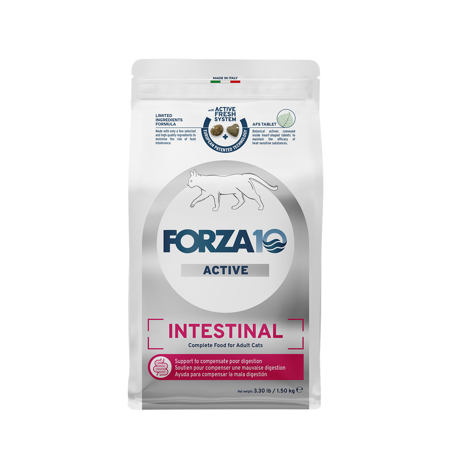 Forza10 Nutraceutic Active Intestinal Diet Dry Cat Food - Bundle of 2