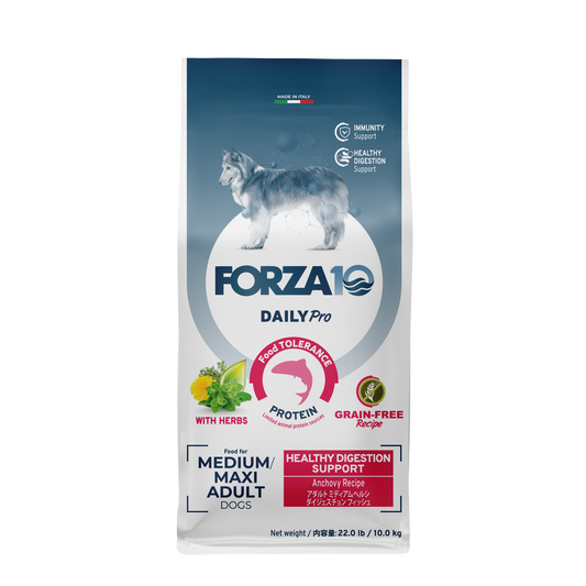Forza10 DailyPro Sensitive Digestion Medium & Large Breed Grain-Free
