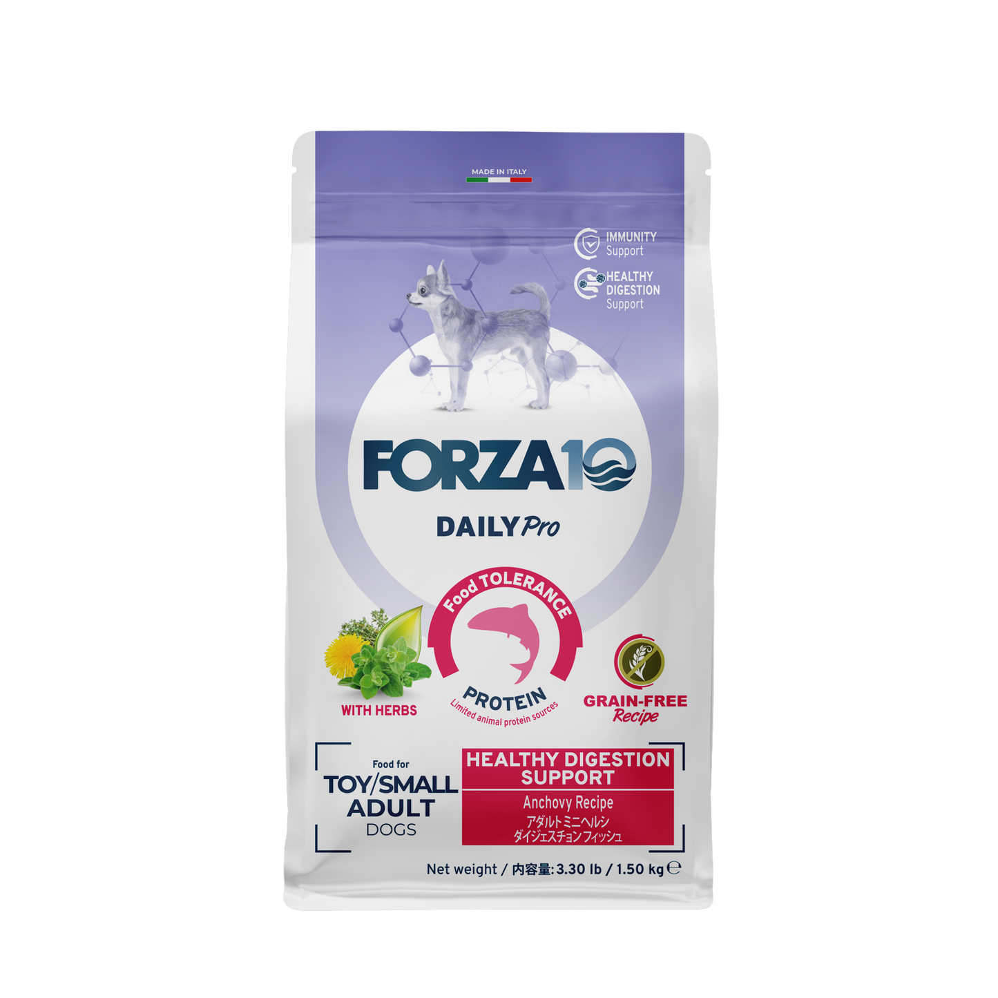 Forza10 DailyPro Sensitive Digestion Small Breed Grain-Free - Bundle of 3