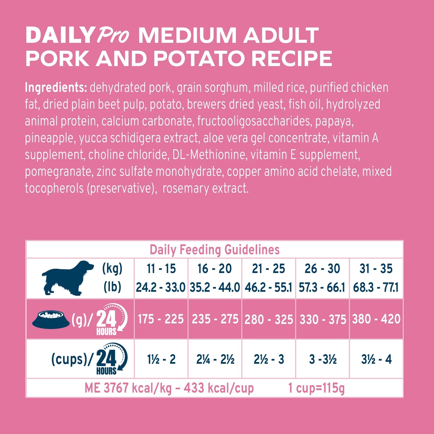 Forza10 DailyPro Maintenance Medium Breed Grain-Free - Bundle of 3
